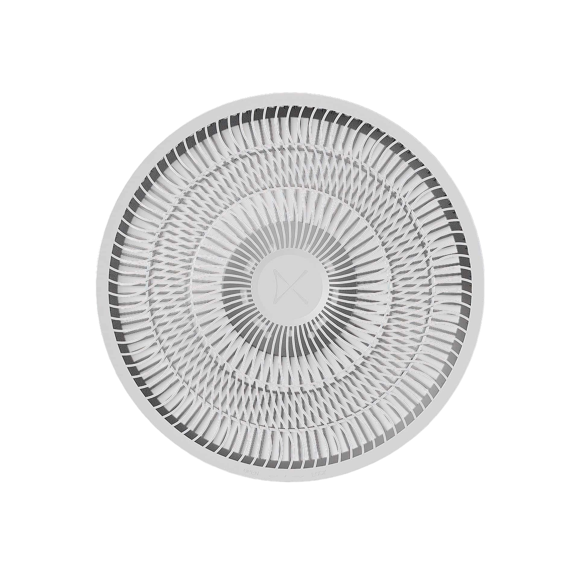 duux-whisper-2-whisper-essence-frontgrill-wei-hellgrau image 1