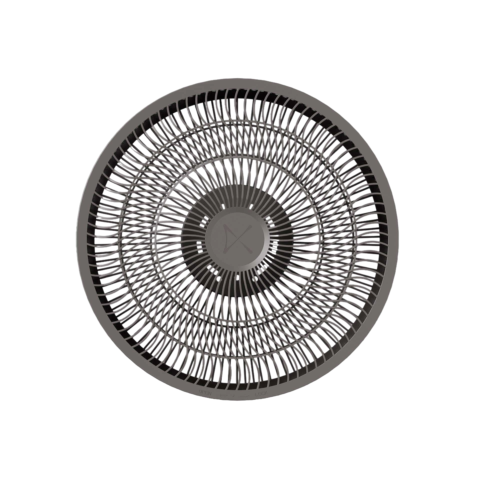 duux-whisper-flex-2-smart-frontgrill-grau-ersatz-frontgitter-f-r-dxcf74-dxcf87 image 1