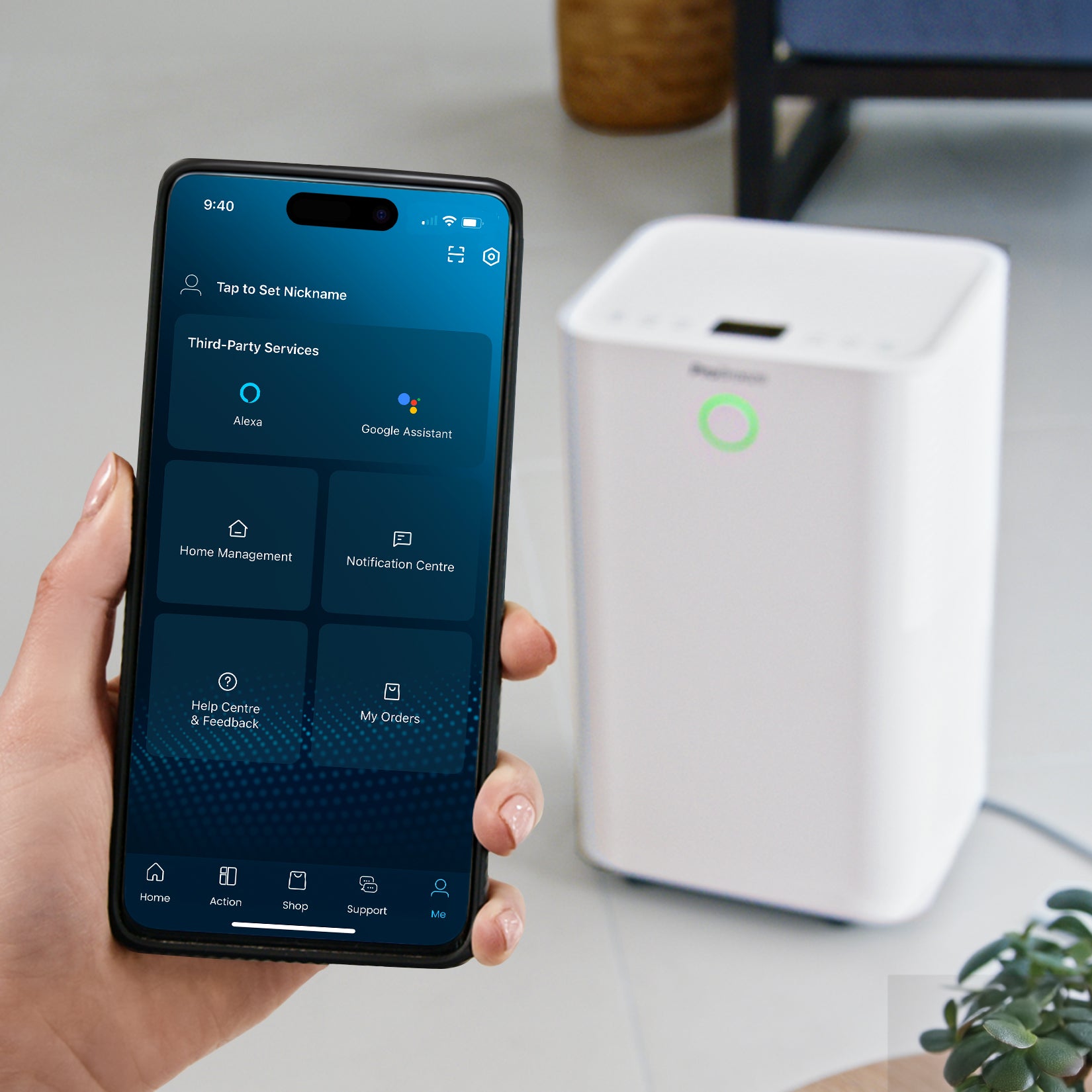 pro-breeze-omnidry-12l-luftentfeuchter-leise-mit-smart-app-control image 3