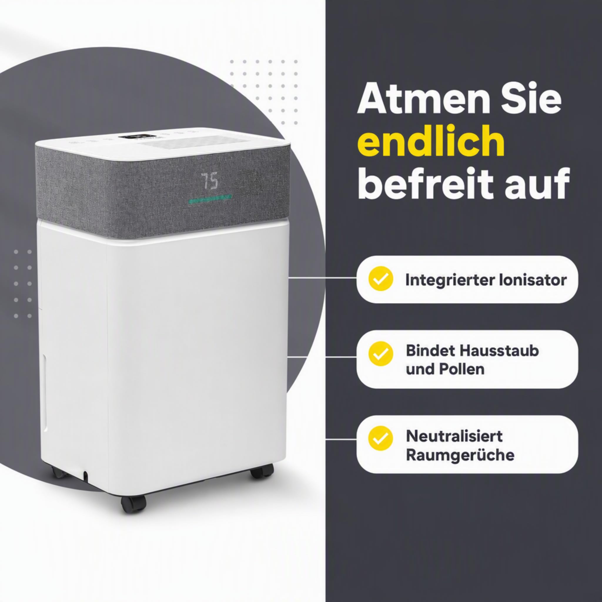 trotec-ttk-63-e-luftentfeuchter-20-l-tag-mit-hygrostat image 5