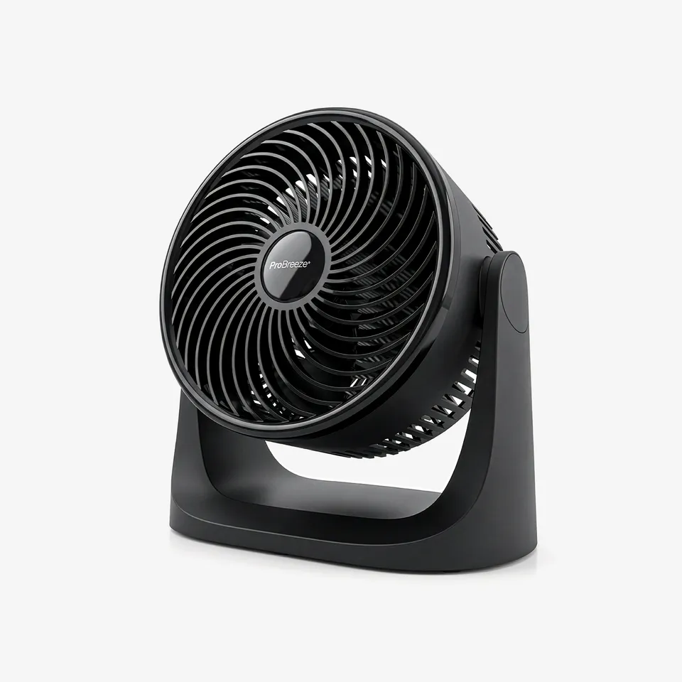 pro-breeze-airflo-mini-28-cm-turbo-ventilator-luftzirkulator-schwarz image 1