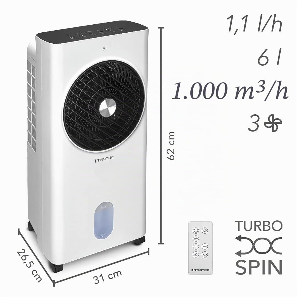 trotec-pae-31-aircooler-3-in-1-luftk-hler-luftbefeuchter-und-ventilator-6-l image 3