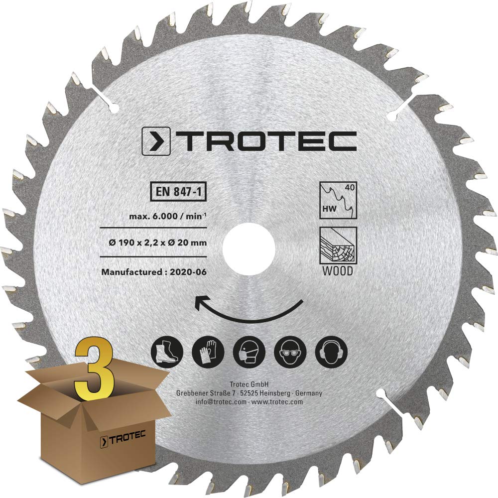 trotec-holzkreiss-gebl-tter-set-190-mm-40-z-hne-3-teilig-aus-carbonstahl image 3
