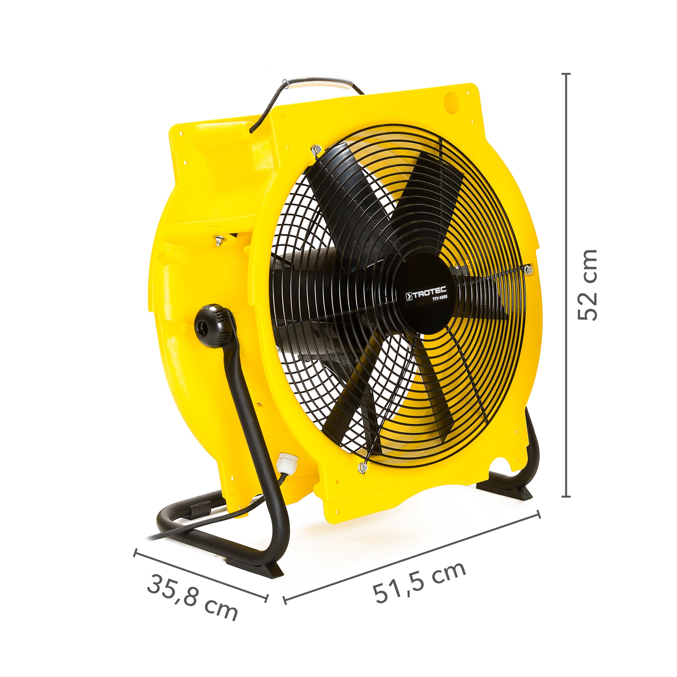 trotec-ttv-4500-hochleistungsventilator-axialgebl-se-f-r-be-und-entl-ftung image 2