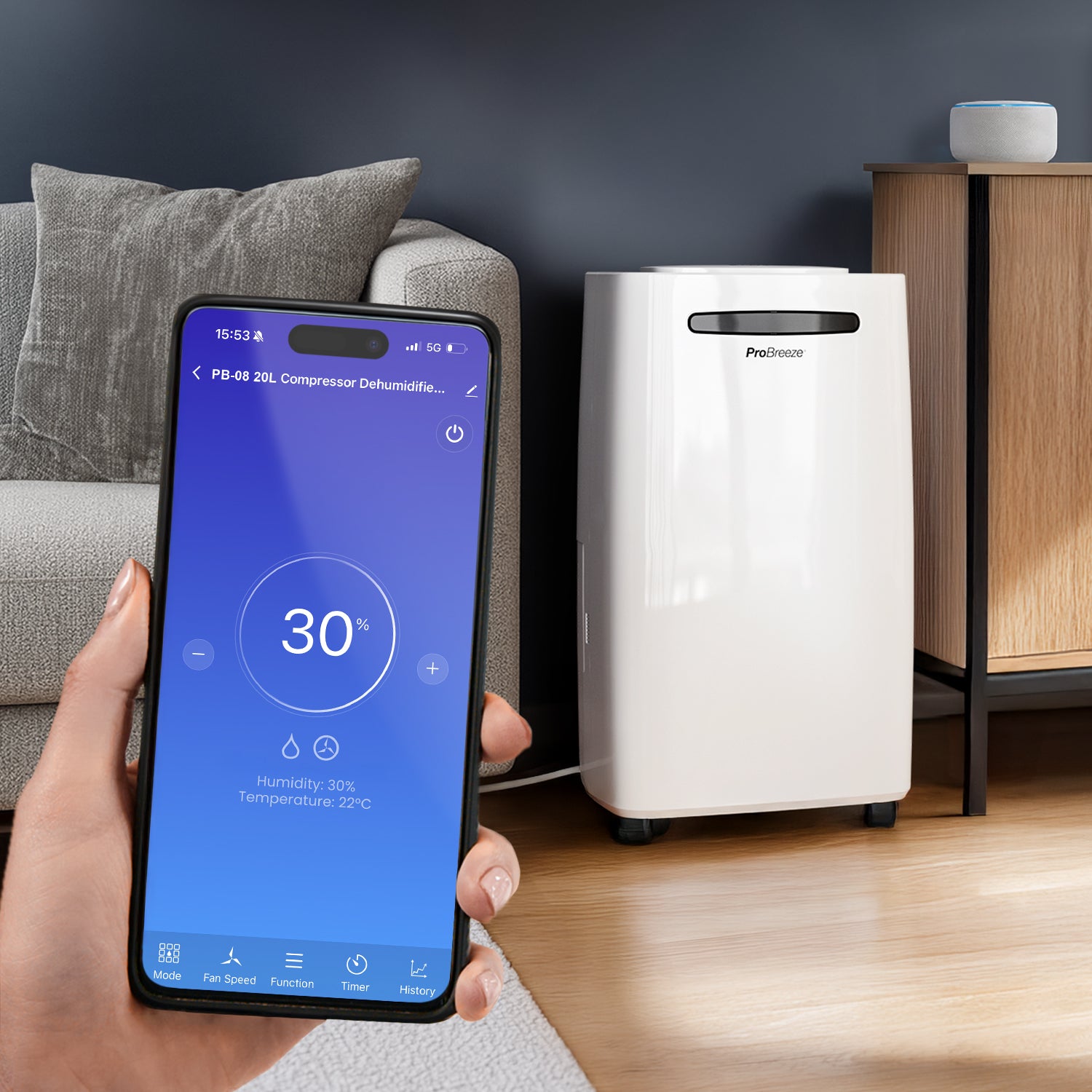 pro-breeze-20l-smart-entfeuchter-mit-w-schemodus-und-app-steuerung image 2