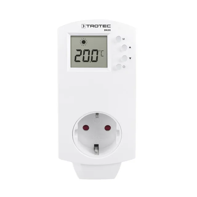 trotec-bn30-steckdosen-thermostat-thermoschalter-f-r-infrarotheizung image 1
