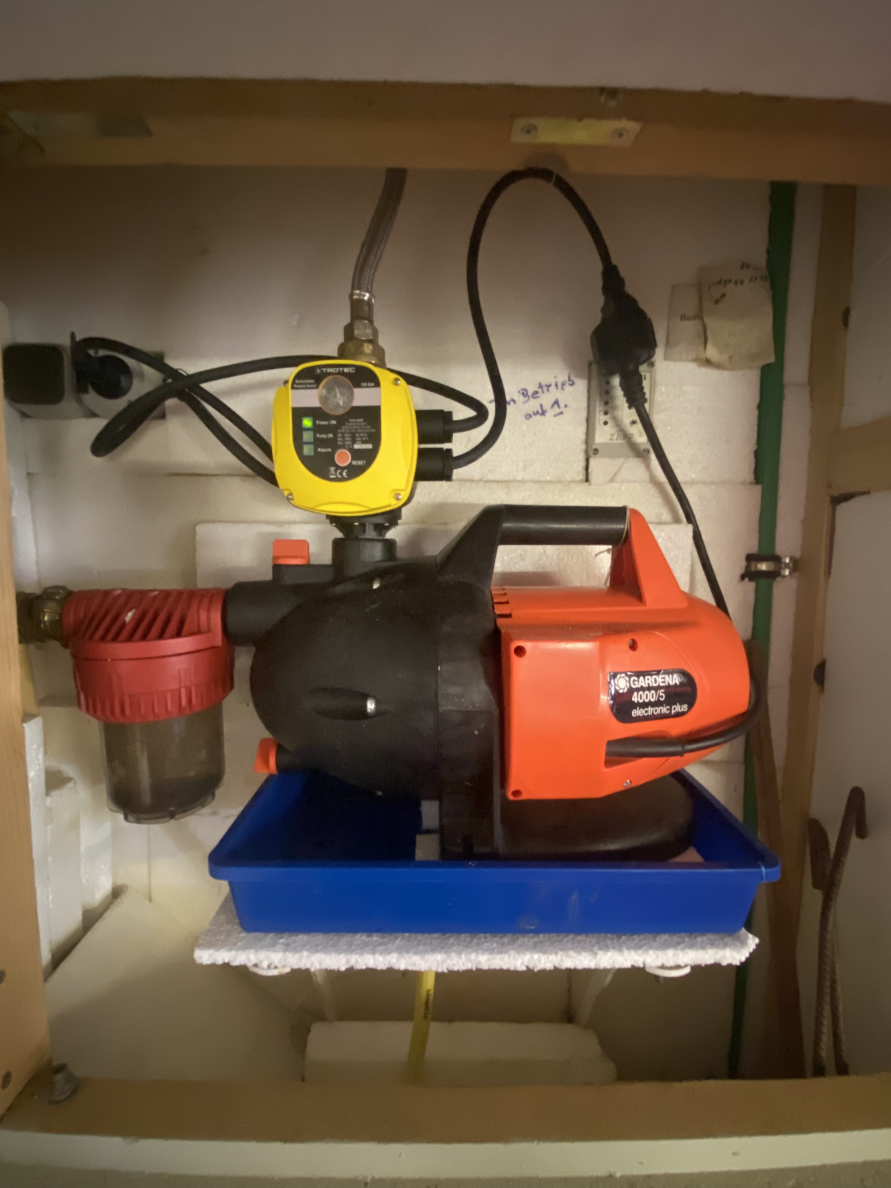 Pumpe läuft endlich automatisch