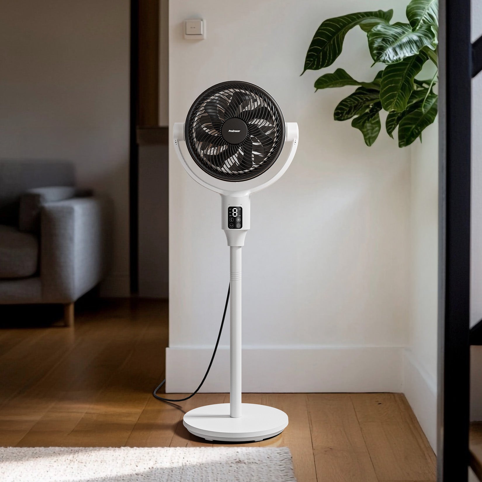 pro-breeze-airflo-plus-112-cm-hybrid-standventilator-wei-extrem-leise image 3