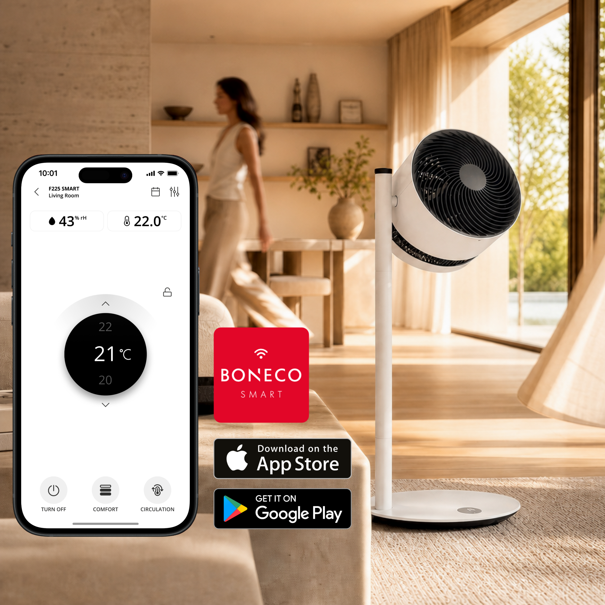 boneco-f225-smart-air-shower-ventilator-mit-app-und-32-stufen image 2