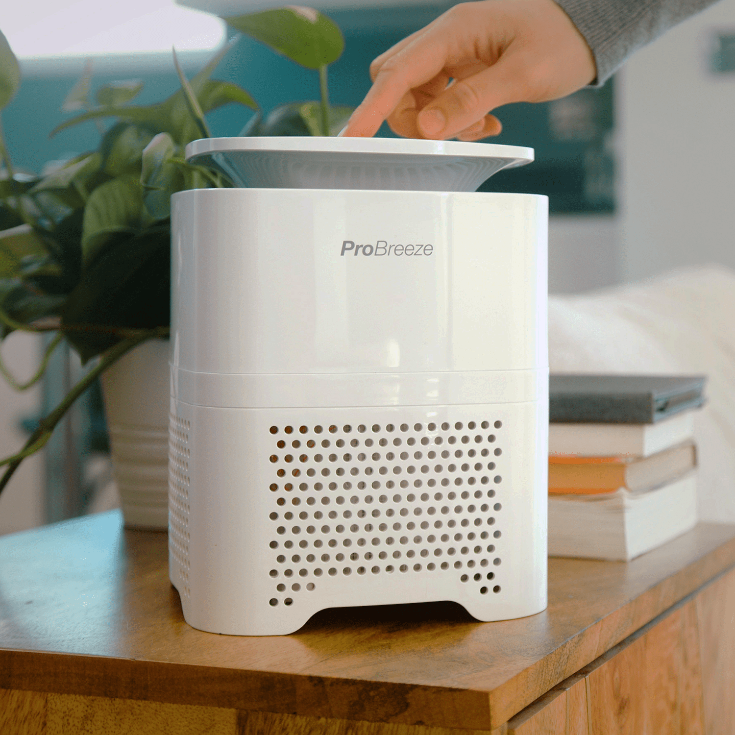pro-breeze-4-in-1-luftreiniger-mit-true-hepa-filter-und-ionengenerator image 2