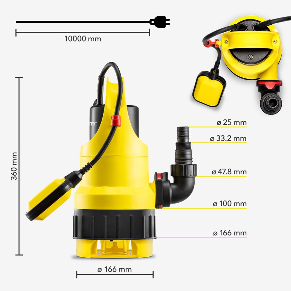 trotec-tcw-900-tauchpumpe-2-in-1-klar-schmutzwasser-15-000-l-h-900-w image 7