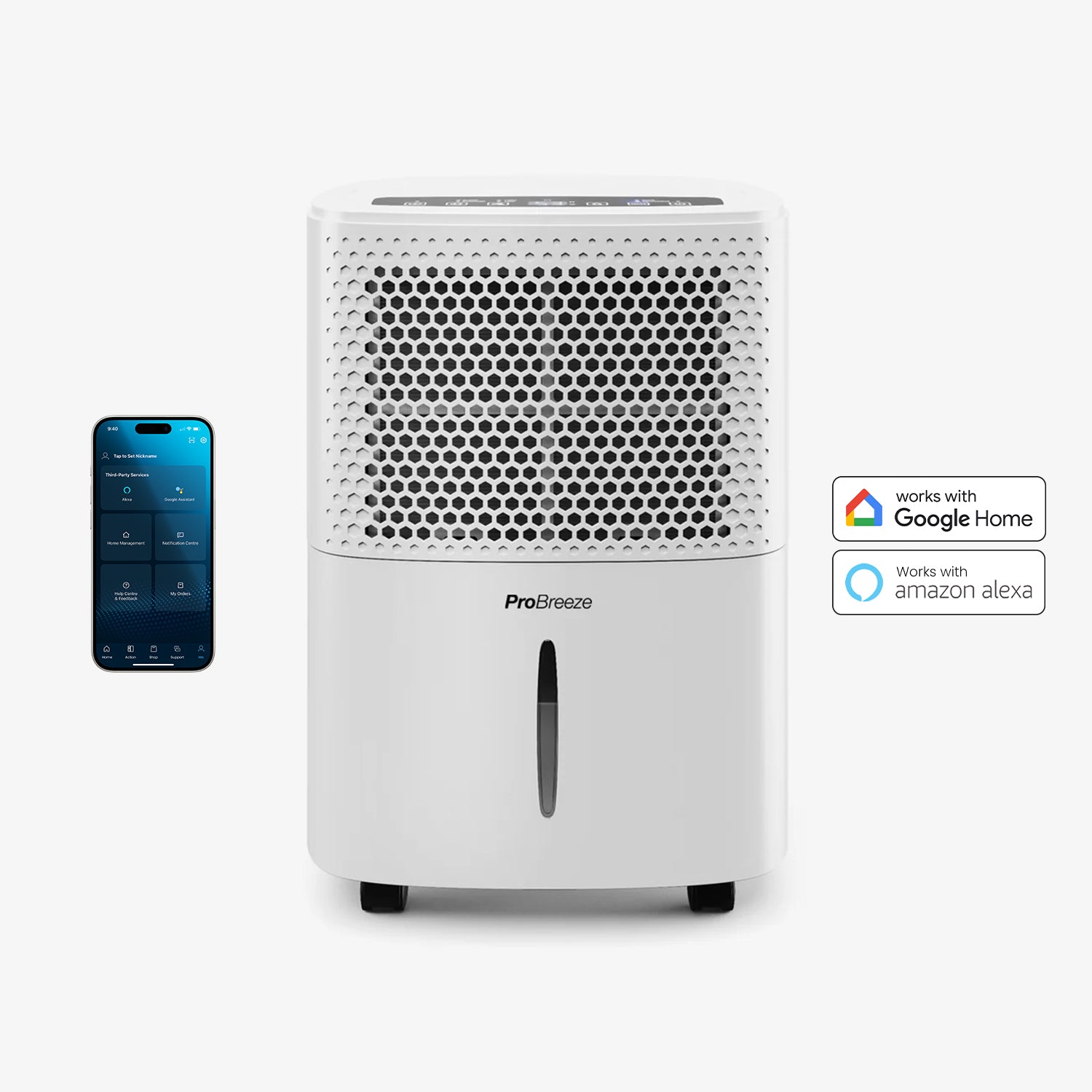 pro-breeze-12-liter-luftentfeuchter-mit-hygrostat-und-app-steuerung image 1