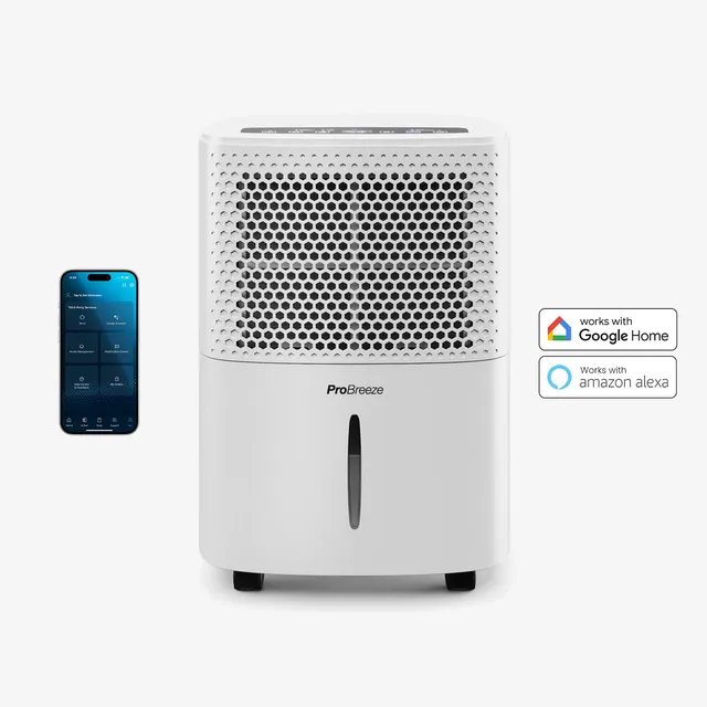 pro-breeze-12-liter-luftentfeuchter-mit-hygrostat-und-app-steuerung image 1