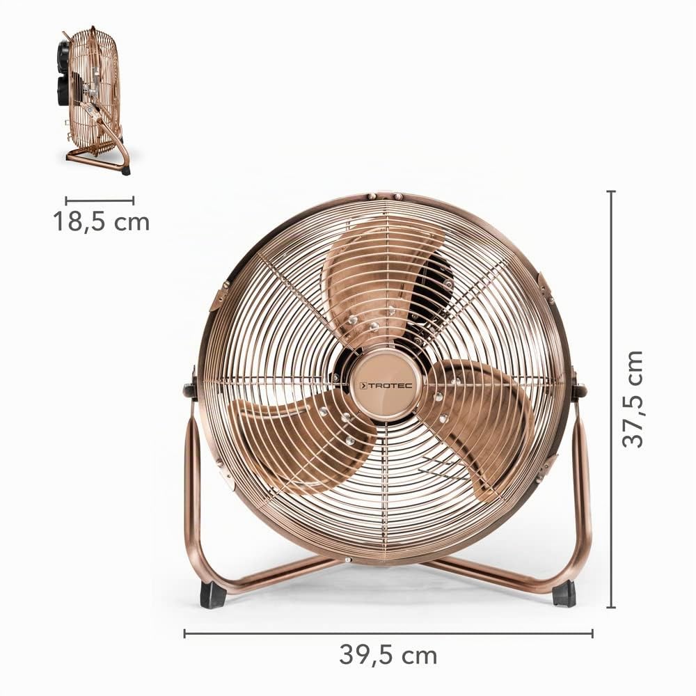 trotec-tvm-11-bodenventilator-37-watt-retro-kupfer-optik-30-cm image 3