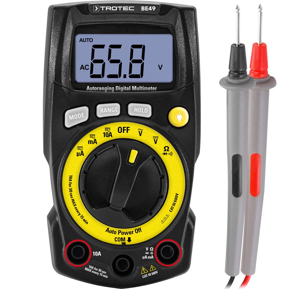 trotec-be49-digital-multimeter-multifunktionsmessger-t image 1