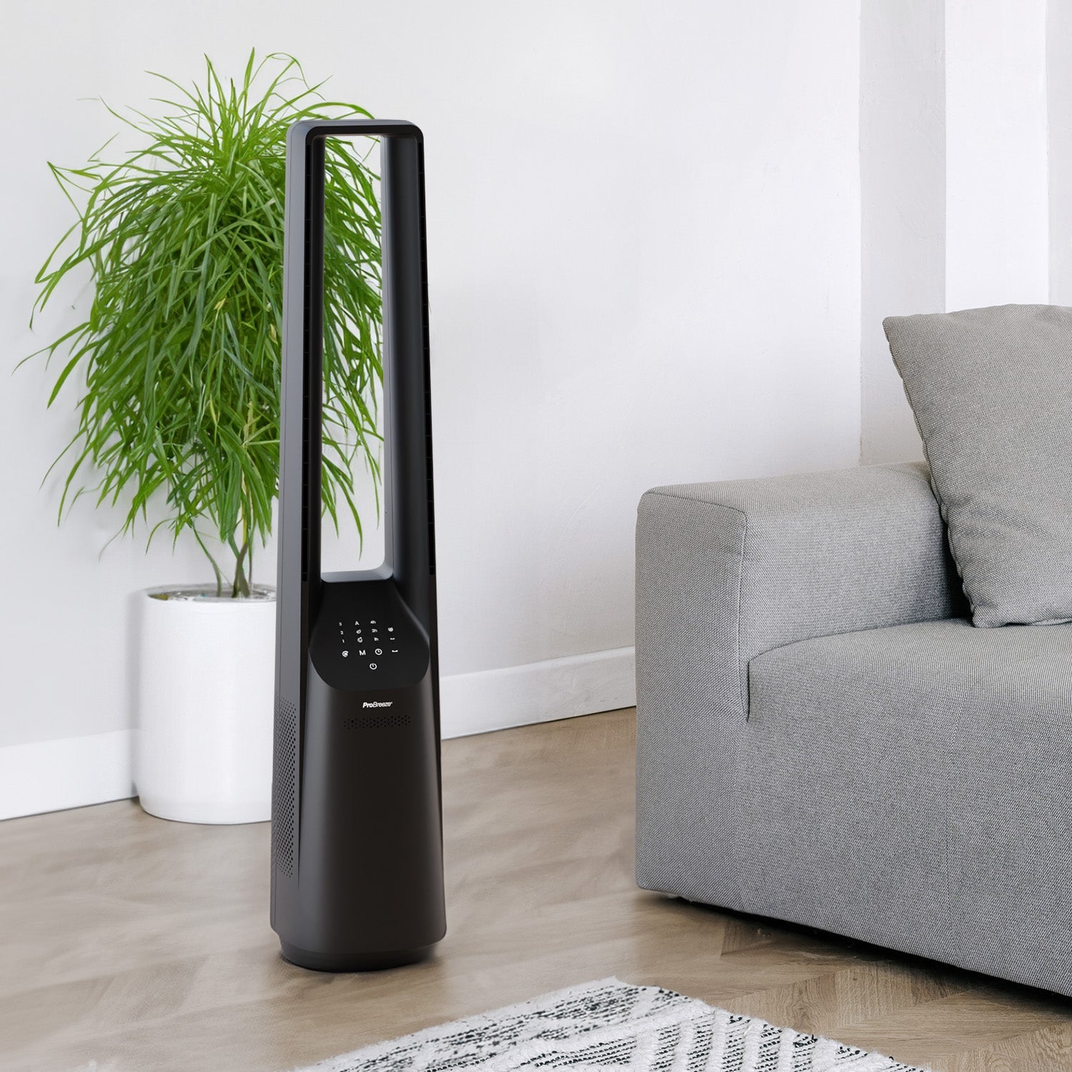 pro-breeze-102-cm-turmventilator-ohne-fl-gel-mit-smart-app-steuerung-schwarz image 2