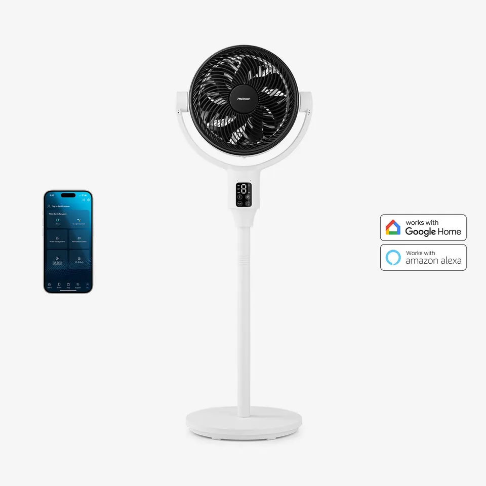 pro-breeze-airflo-plus-112-cm-hybrid-standventilator-wei-extrem-leise image 1