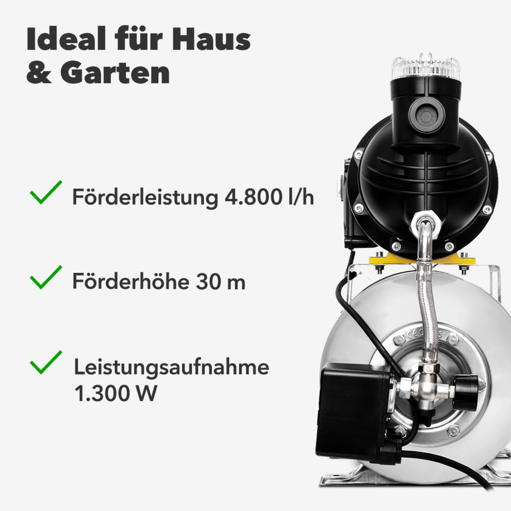 trotec-tdw-4800-esf-hauswasserwerk-mit-filter-4800-l-h-1300-w image 2