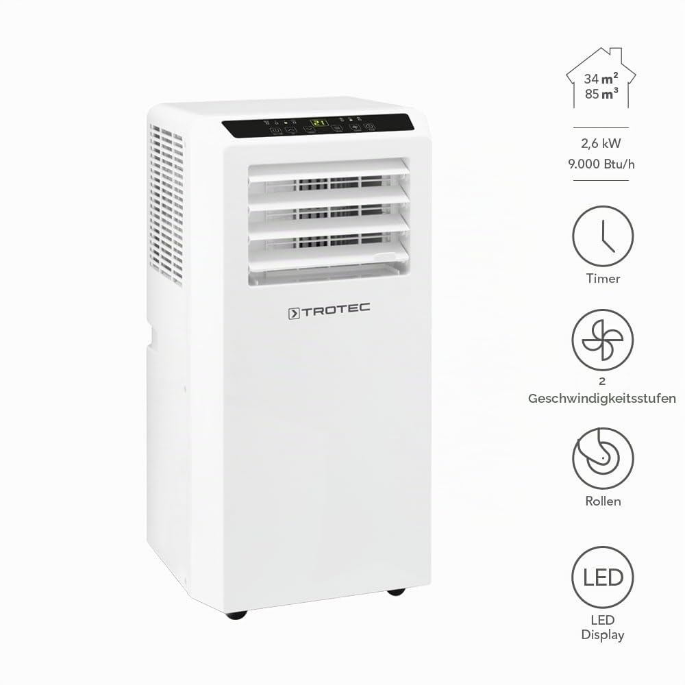 trotec-pac-2610-s-mobile-klimaanlage-3-in-1-2-6-kw-f-r-34-m image 2