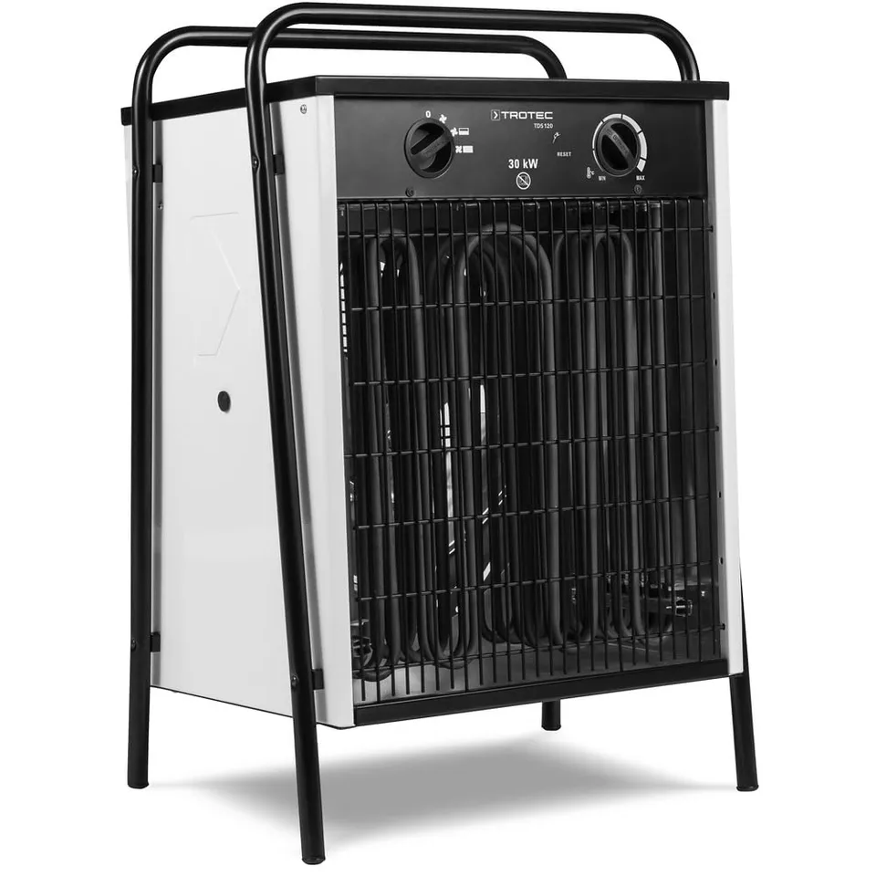 trotec-tds-120-elektroheizer-30-kw-bauheizer-mit-1-980-m-h-und-thermostat image 1