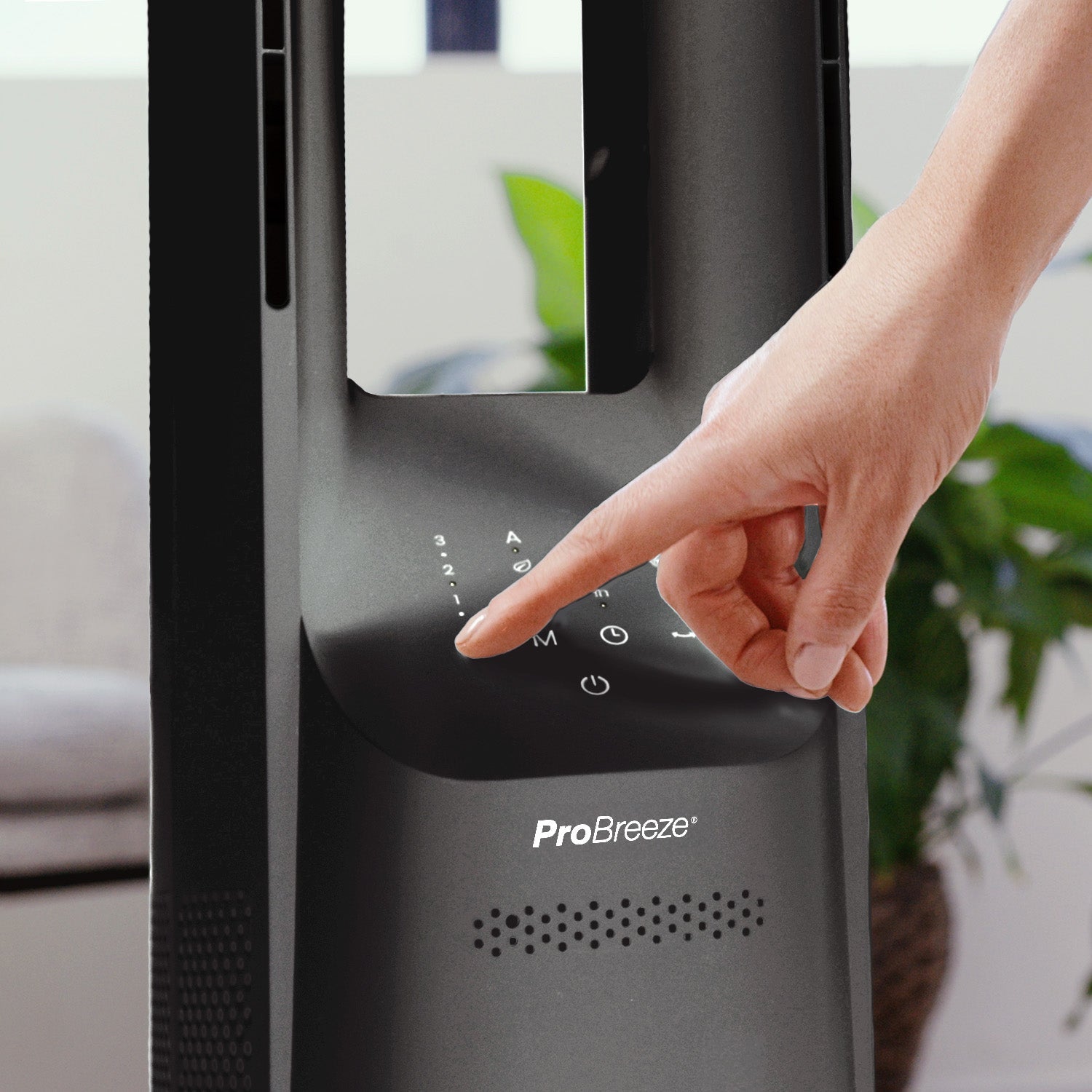 pro-breeze-102-cm-turmventilator-ohne-fl-gel-mit-smart-app-steuerung-schwarz image 3