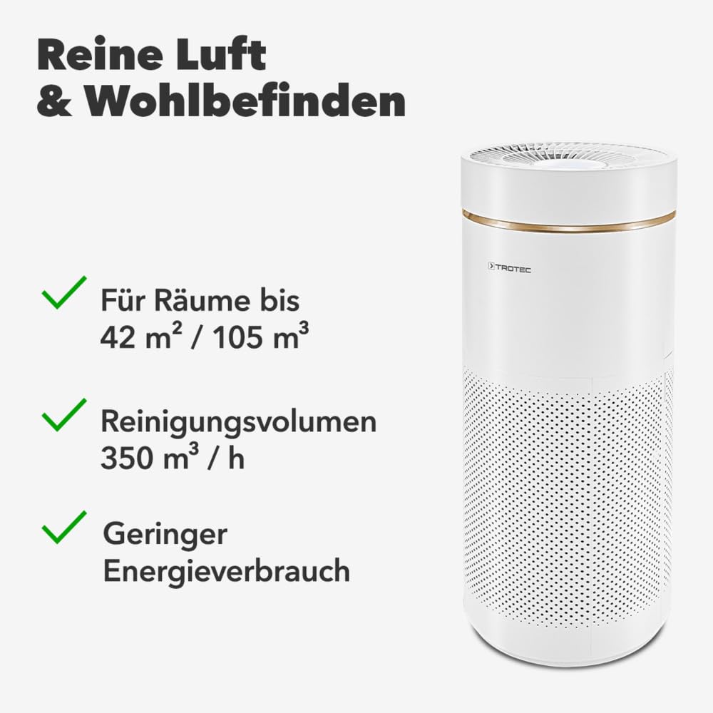 trotec-airgoclean-170-luftreiniger-hepa-f-r-r-ume-bis-42-m image 2