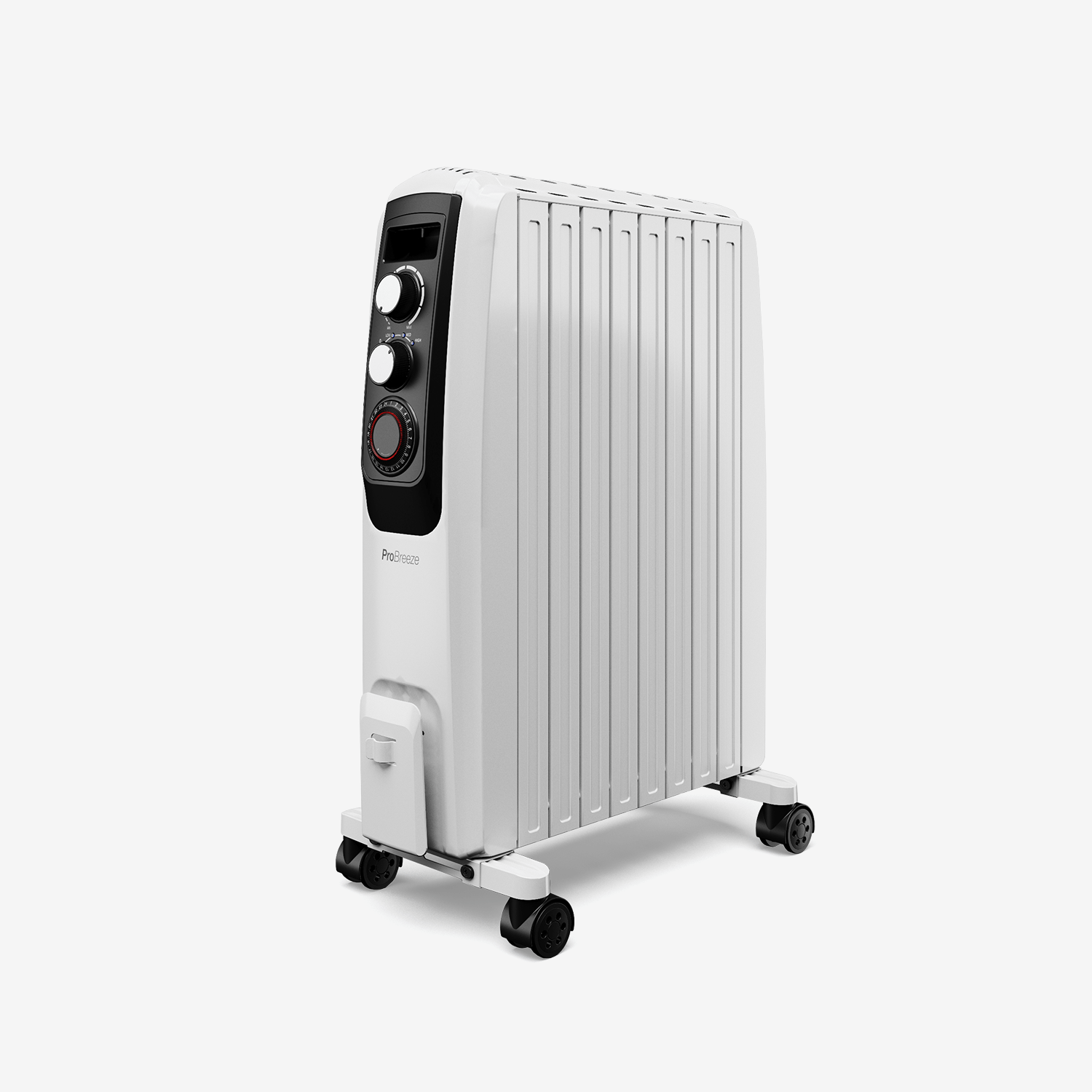 pro-breeze-omniwarm-2000w-lradiator-8-flossen-mit-digitalanzeige-und-timer image 1