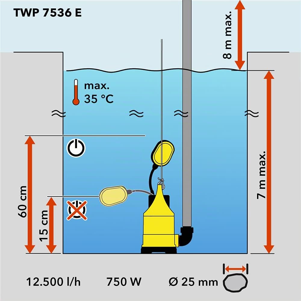 trotec-twp-7536-e-schmutzwasserpumpe-12-500-l-h-750-w image 7
