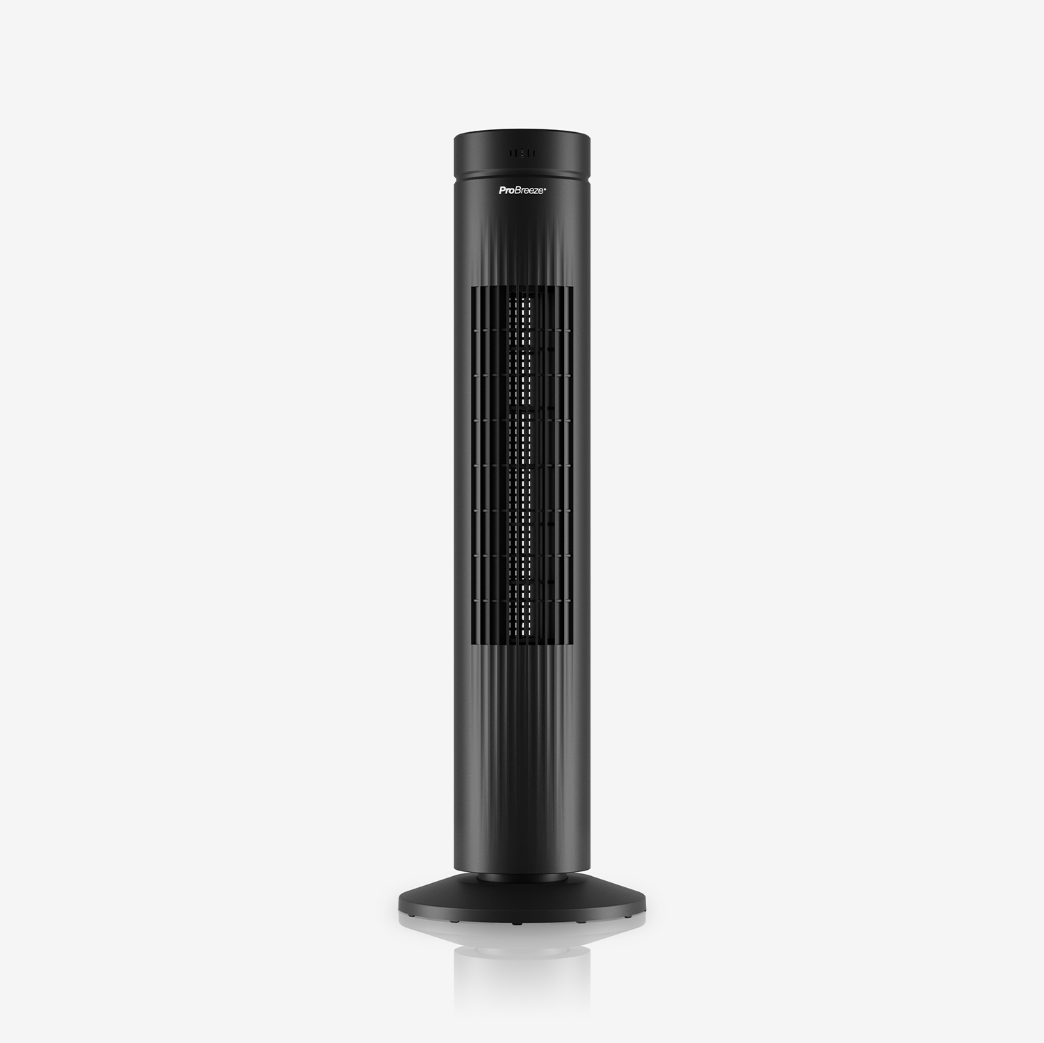 pro-breeze-76-cm-oszillierender-turmventilator-mit-touchpanel-schwarz image 1