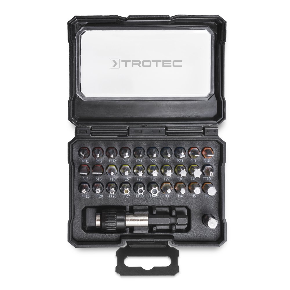 trotec-pscs-schrauber-bitsatz-32-teilig-mit-schnellwechsel-bitbeh-lter image 3