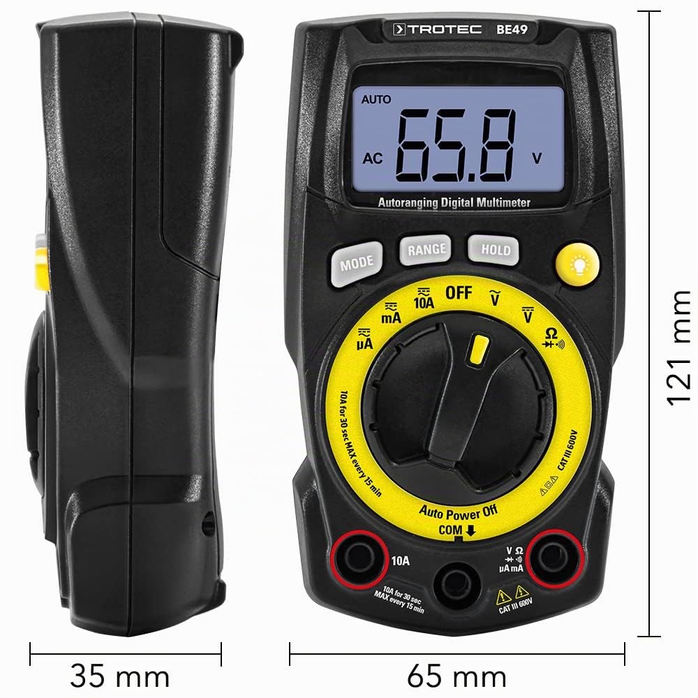 trotec-be49-digital-multimeter-multifunktionsmessger-t image 2