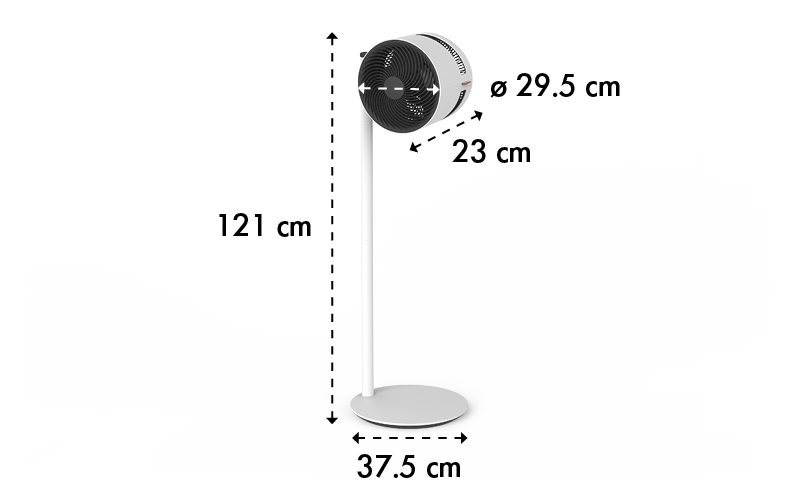 boneco-f230-air-shower-ventilator-mit-einarm-design-und-4-stufen image 3