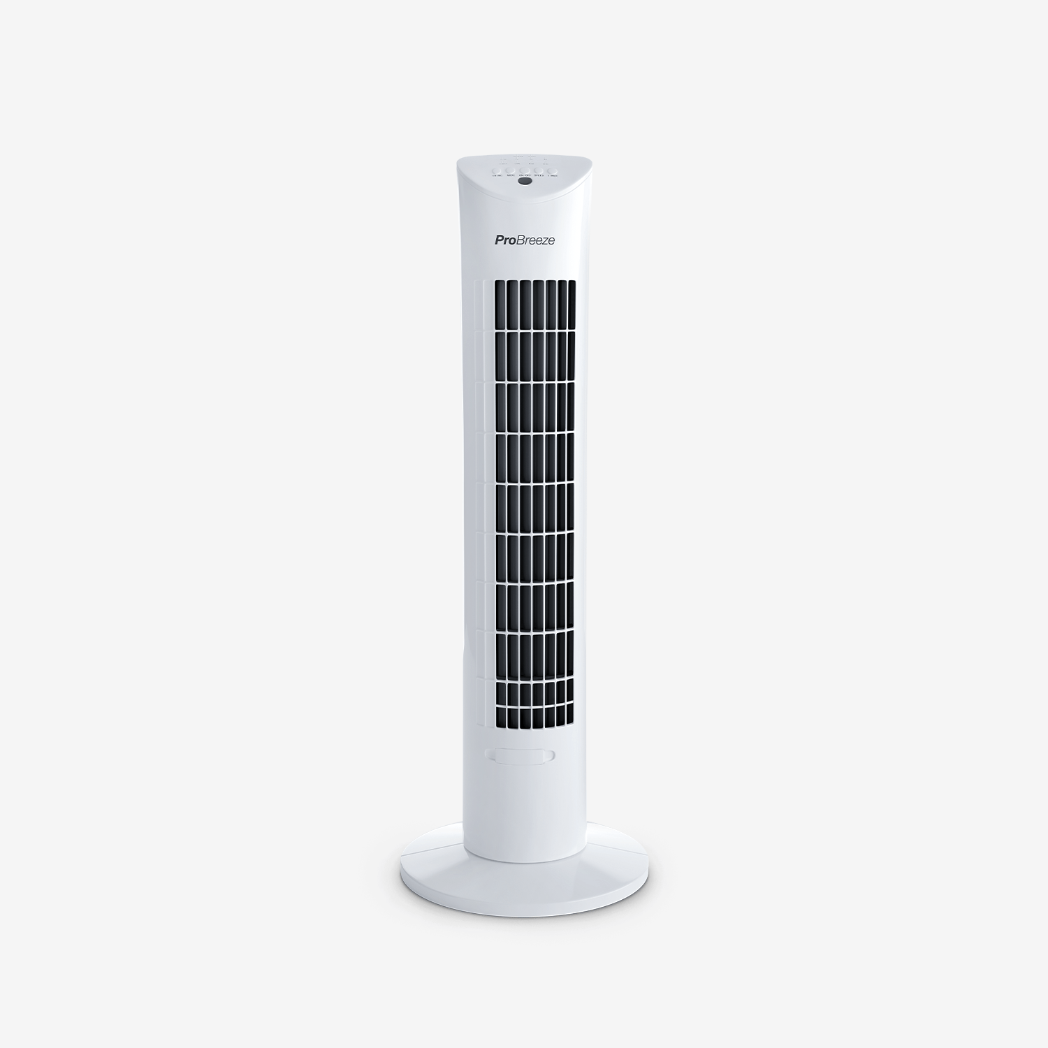 pro-breeze-76-cm-oszillierender-turmventilator-wei image 1