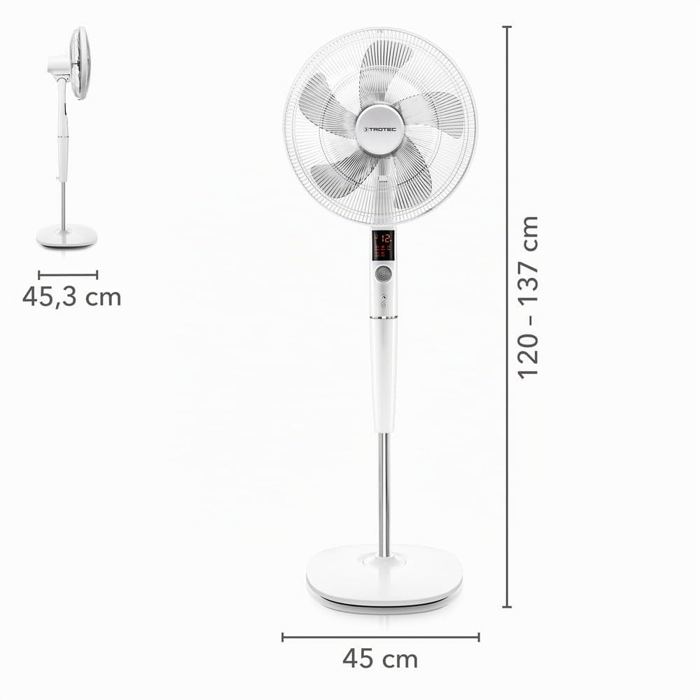 trotec-tve-26-s-standventilator-30-w-mit-26-stufen-und-fernbedienung image 3