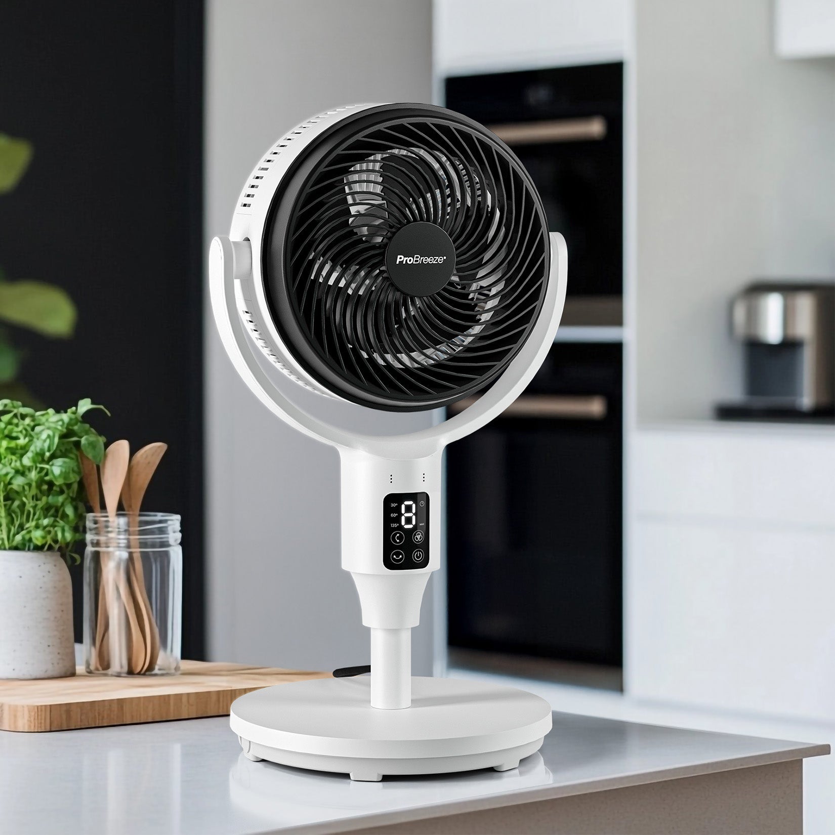 pro-breeze-airflo-109-cm-hybrid-standventilator-ultra-leiser-luftzirkulator-wei- image 2