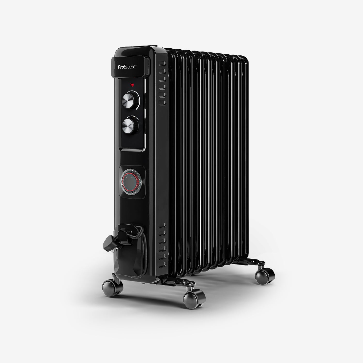 pro-breeze-2500-w-lradiator-kompakt-mit-11-rippen-und-thermostat-schwarz image 1