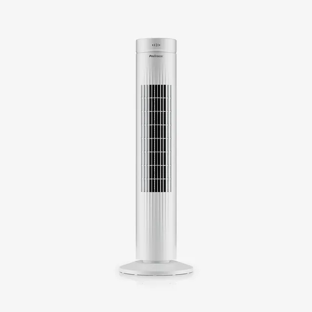 pro-breeze-76-cm-oszillierender-turmventilator-mit-touchpanel-wei image 1