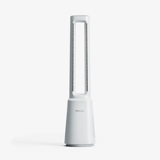 pro-breeze-omniair-104-cm-premium-turmventilator-ohne-fl-gel-mit-luftreiniger-we image 1