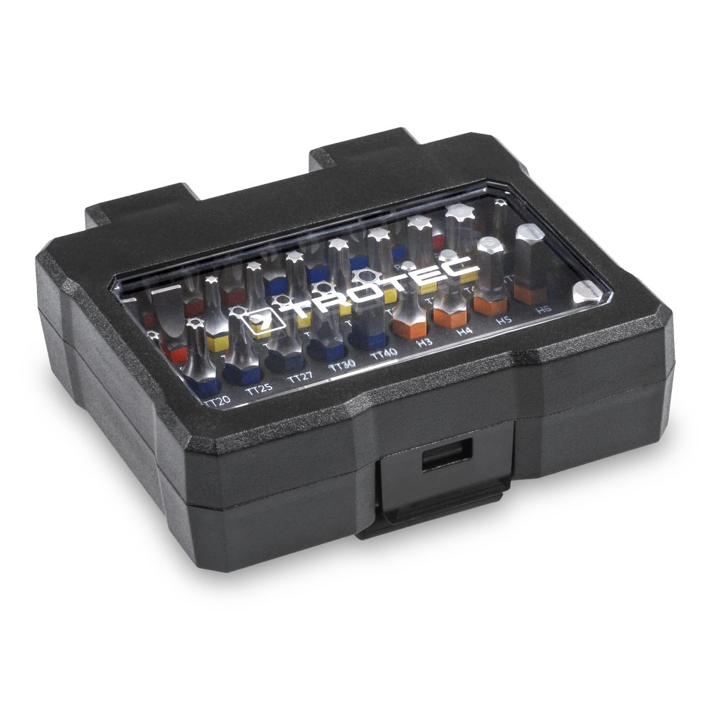 trotec-pscs-schrauber-bitsatz-32-teilig-mit-schnellwechsel-bitbeh-lter image 2