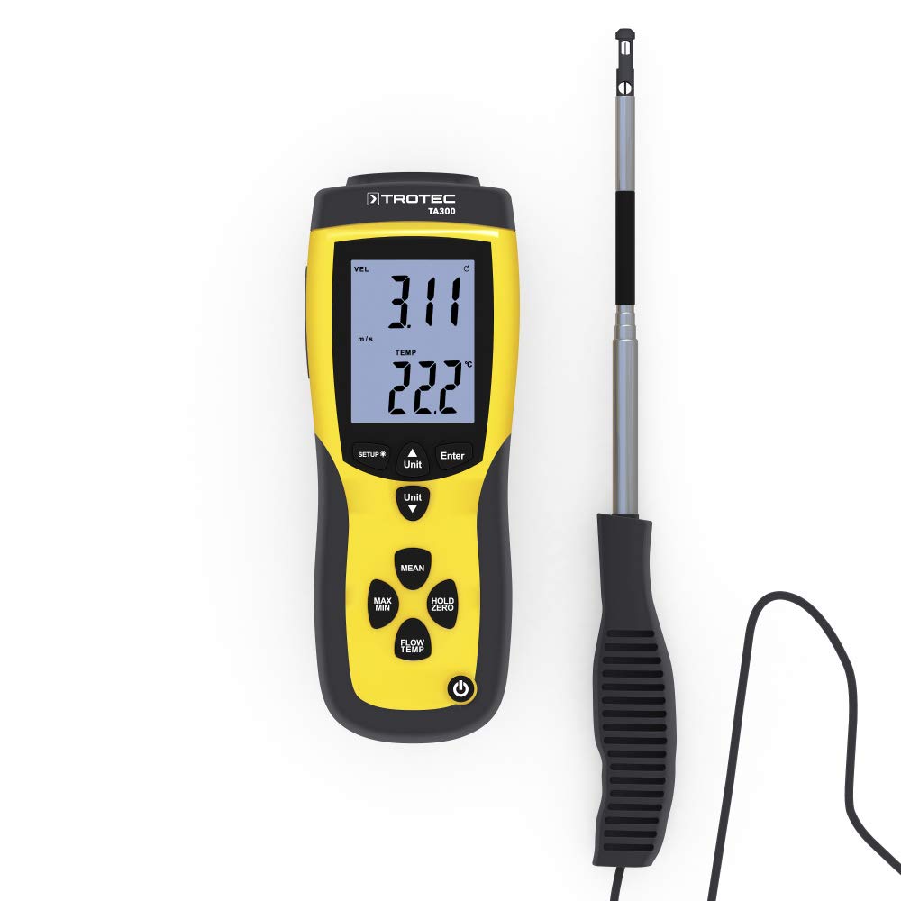 trotec-ta400-staurohr-anemometer-mit-kalibrier-zertifikat image 8