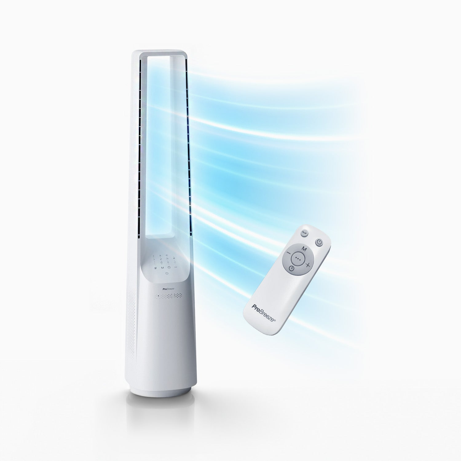 pro-breeze-turmventilator-ohne-fl-gel-102-cm-mit-app-steuerung-wei image 5