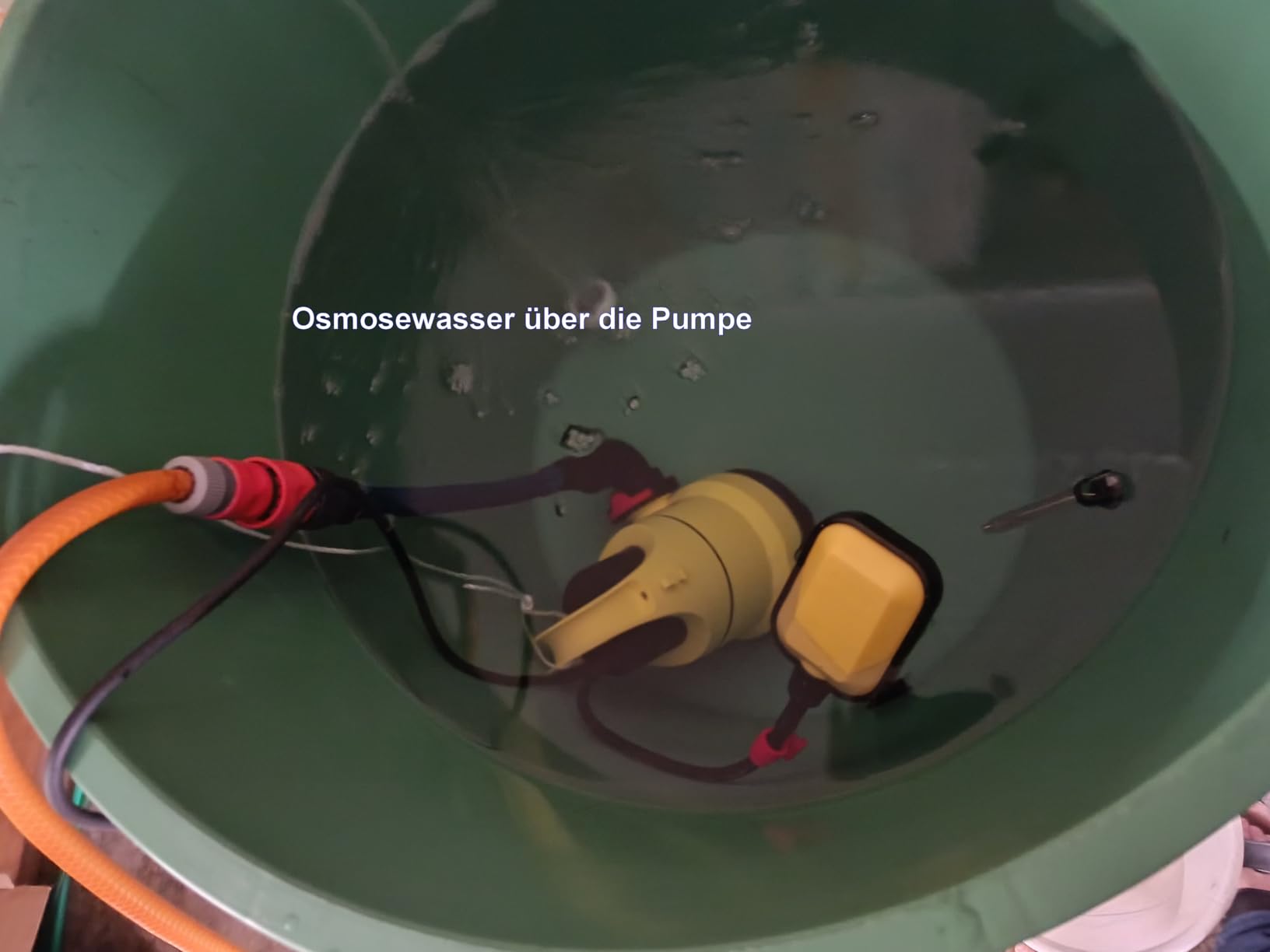 Pool leer in null Komma nichts
