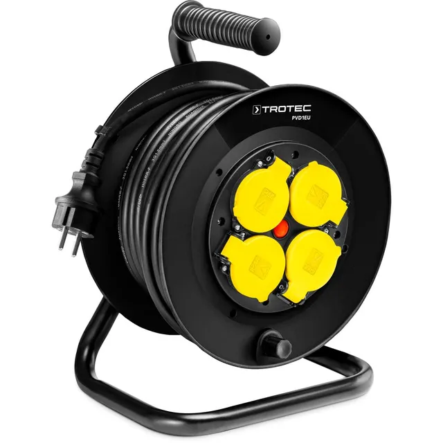 trotec-pvd1eu-kabeltrommel-20-m-outdoor-ip44-mit-4-steckdosen image 1