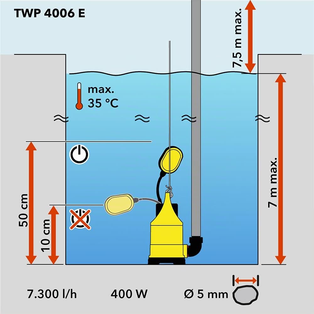 trotec-twp-4006-e-klarwasser-tauchpumpe-7-300-l-h-400-w image 6