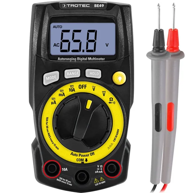 trotec-be49-digital-multimeter-multifunktionsmessger-t image 1