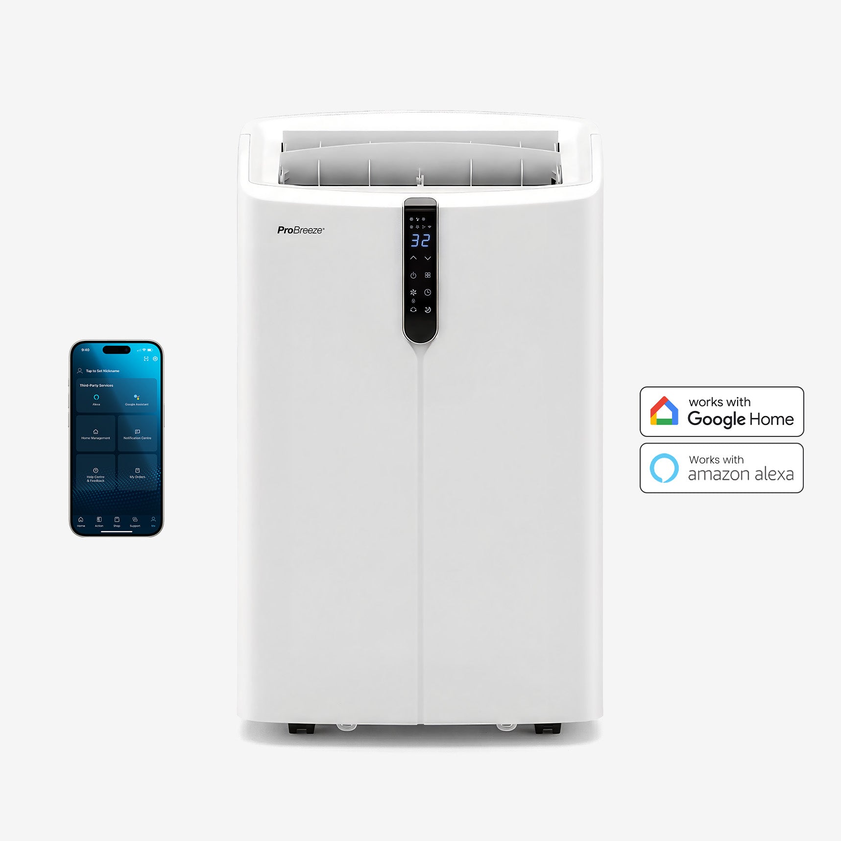 pro-breeze-omnicool-12-000-btu-3-in-1-mobile-klimaanlage-mit-entfeuchtung-smart- image 1