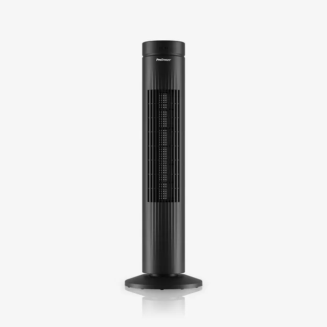 pro-breeze-76-cm-oszillierender-turmventilator-mit-touchpanel-schwarz image 1