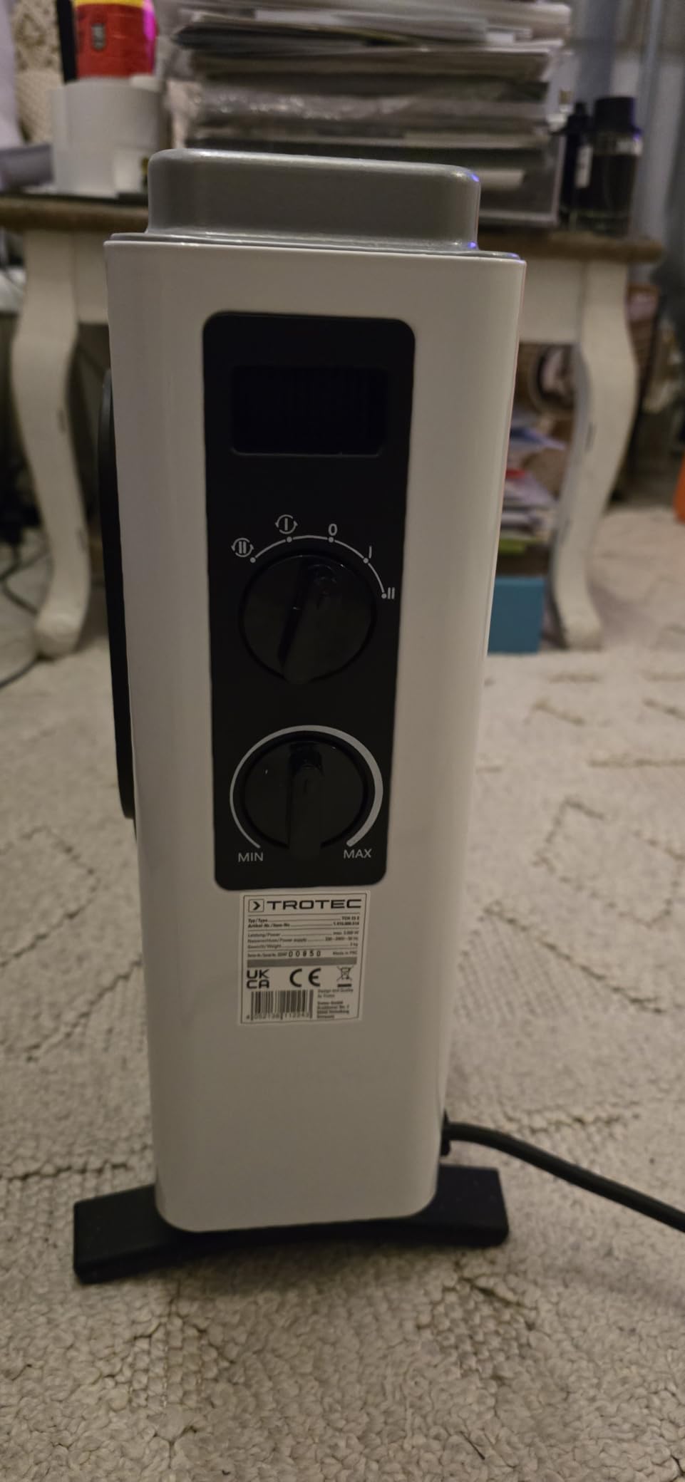 Heizt gut, Thermostat grob