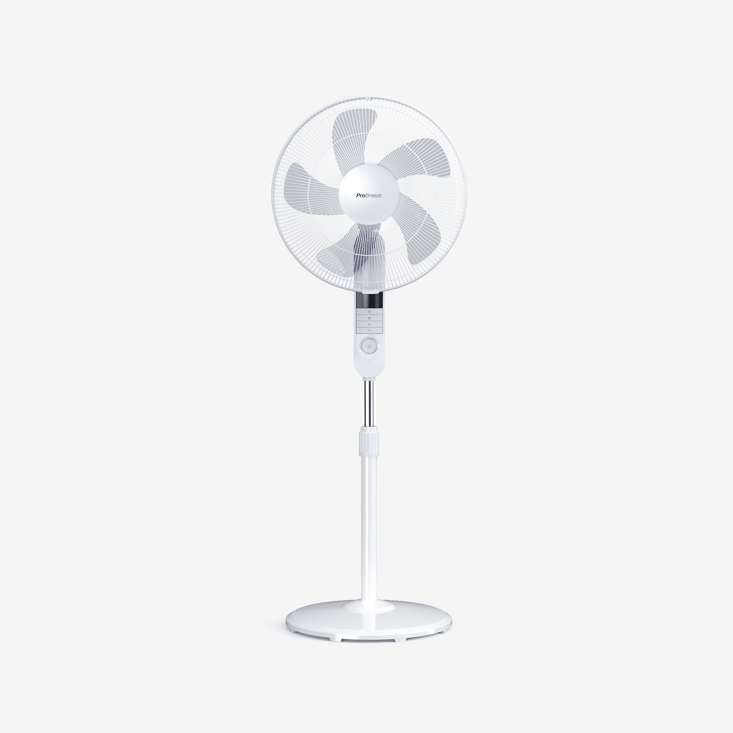 pro-breeze-16-zoll-standventilator-mit-4-l-ftermodi-und-fernbedienung-wei-genera image 1