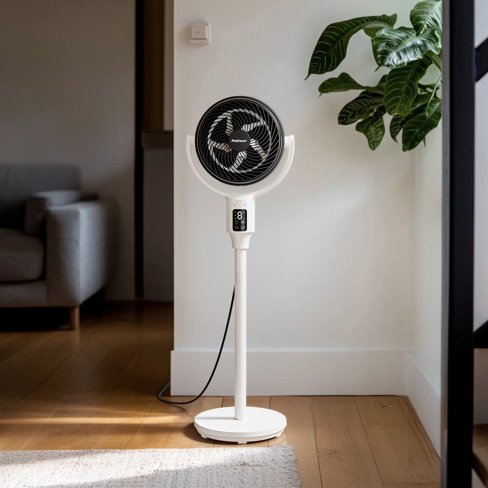 pro-breeze-airflo-109-cm-hybrid-standventilator-ultra-leiser-luftzirkulator-wei- image 3